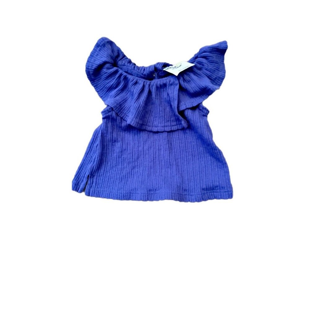 NEW Baby Girls Size 12 Months Genuine Kids FromOshkosh Top - Blue